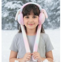 Kaan Muffler Colorful Bunny Moving Ears