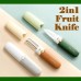 2 in 1 Stainless Steel Knife and Peeler