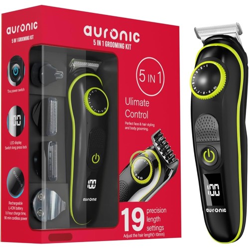 5 In 1 Trimmer Grooming Kit For Hair Styling