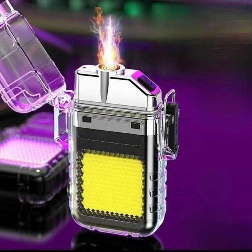 Lighter With Flashlight USB Rechargeable