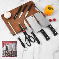 8 in 1 Knife Set Stainless Steel Kitchen