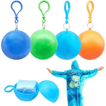 Ball Raincoat with Storage Portable
