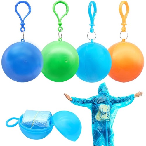 Ball Raincoat with Storage Portable