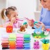 Clay Art Crafts Colorful Kids Soft Dry Super Clay ( 12Pc. )