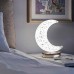 Crystal Half Moon Shape Touch Lamp