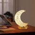Crystal Half Moon Shape Touch Lamp