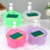 Double Layer Plastic Soap Dispenser (Multi Colour)