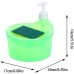 Double Layer Plastic Soap Dispenser (Multi Colour)
