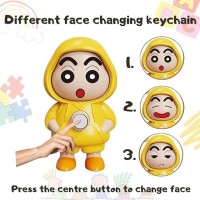 Face Changing Keychain Toy