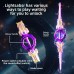 Fire Plral Spin Sword Double-Edged Lightsaber Toy
