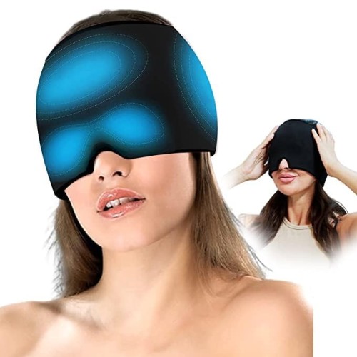 Gel Cold Hot Therapy Migraine Relief Cap Reusable
