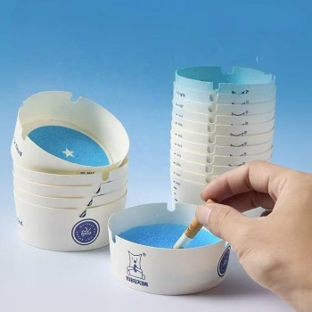 Gel Smokeless Disposable Ashtray For Car Pack oF 25