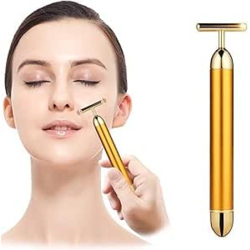 Golden Rod Face Massager