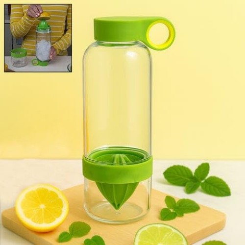 Manual Fruit Infuser Juicer Bottle 900 ML