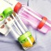 Manual Fruit Infuser Juicer Bottle 900 ML