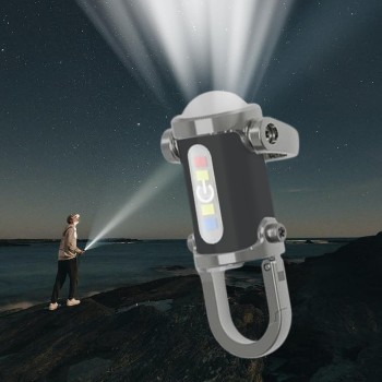 Mini Keychain LED Light With Carabiner Clip