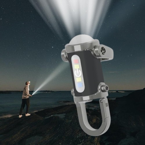 Mini Keychain LED Light With Carabiner Clip
