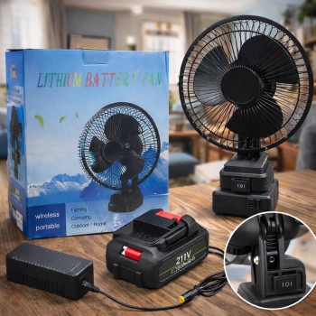 Portable Fan 48W Big Battery Rechargeable