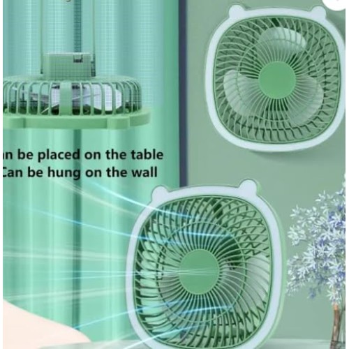 Portable Mini USB Fan Square Design