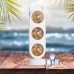Portable Triple-Head Desktop Fan  USB Rechargeable