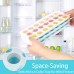 Round Ice Tray Popup Ice 21Pc. Cubes Maker