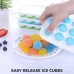 Round Ice Tray Popup Ice 21Pc. Cubes Maker