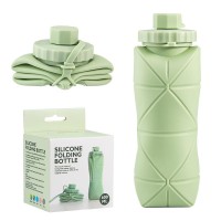 Silicone Folding Water Bottle 600 ML
