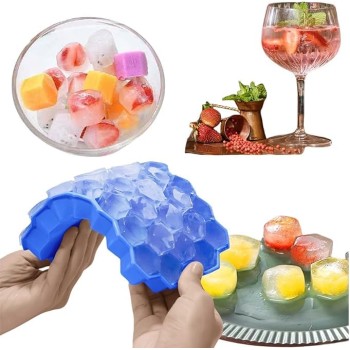 Silicone Honeycomb 17 Cavity Big Ice Cube Tray