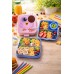 Super Birdy Kids Lunch Box 2 Layer Plastic