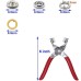 Tich Button with Fastener Pliers Press Tool Kit