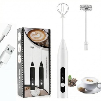 USB Rechargeable Coffee Handheld - 3-Speed