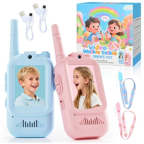 Video Walkie Talkie For Kids Set (Pack of 2)