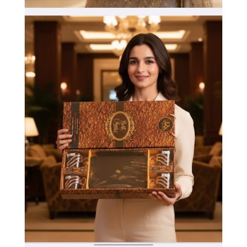 Best Choice 4Pc.Cup & 1pc Plastic Serving Tray ( 4+1 )