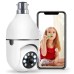 Wireless CCTV Bulb Security Camera 360° HD Video