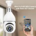 Wireless CCTV Bulb Security Camera 360° HD Video