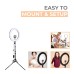 10 inch Ring Light Portable