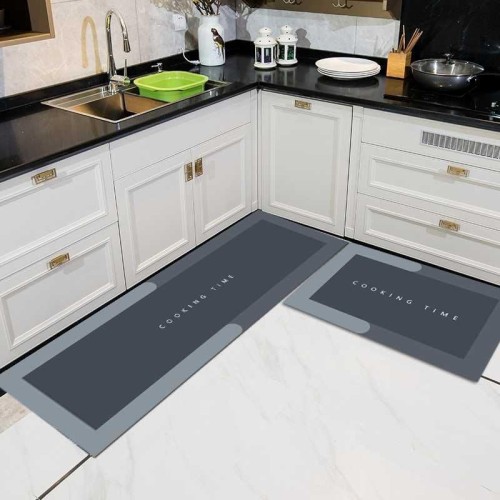 2 Pcs Kitchen Mat