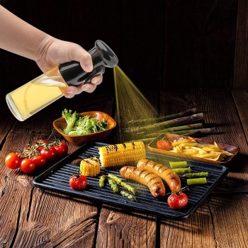 2 in 1 Glass Oil Dispenser Vinegar Spray