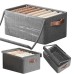 26 Liter Cloth Storage Bins with Transparent Lids