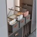 26 Liter Cloth Storage Bins with Transparent Lids