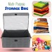 26 Liter Cloth Storage Bins with Transparent Lids