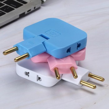 3 Way Power Plug Foldable Adapter