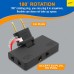 3 Way Power Plug Foldable Adapter