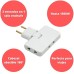 3 Way Power Plug Foldable Adapter