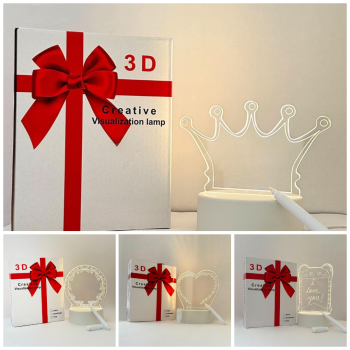 3D Smart Creative LED Bord