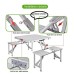 Aluminum Table Folding Suitcase