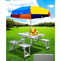 Aluminum Table Folding Suitcase