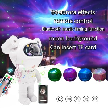 Astronaut Star Night Light with Bluetooth Speaker