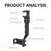 Car Phone Holder for Rear Mirror 360° Rotatable