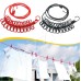 Cloth Drying Rope with Hooks